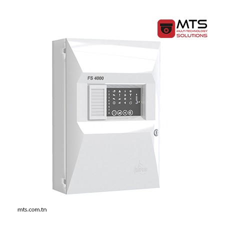 CENTRALE DE DETECTION INCENDIE CONVENTIONNELLE UniPOS 8 ZONES 24V